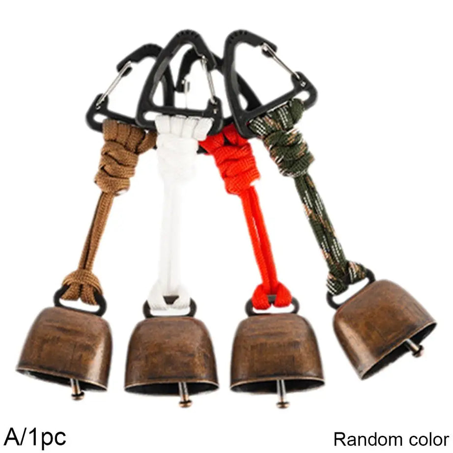 TrailGuard Bear Bell – Loud Hiking Safety Bell with Braided Lanyard