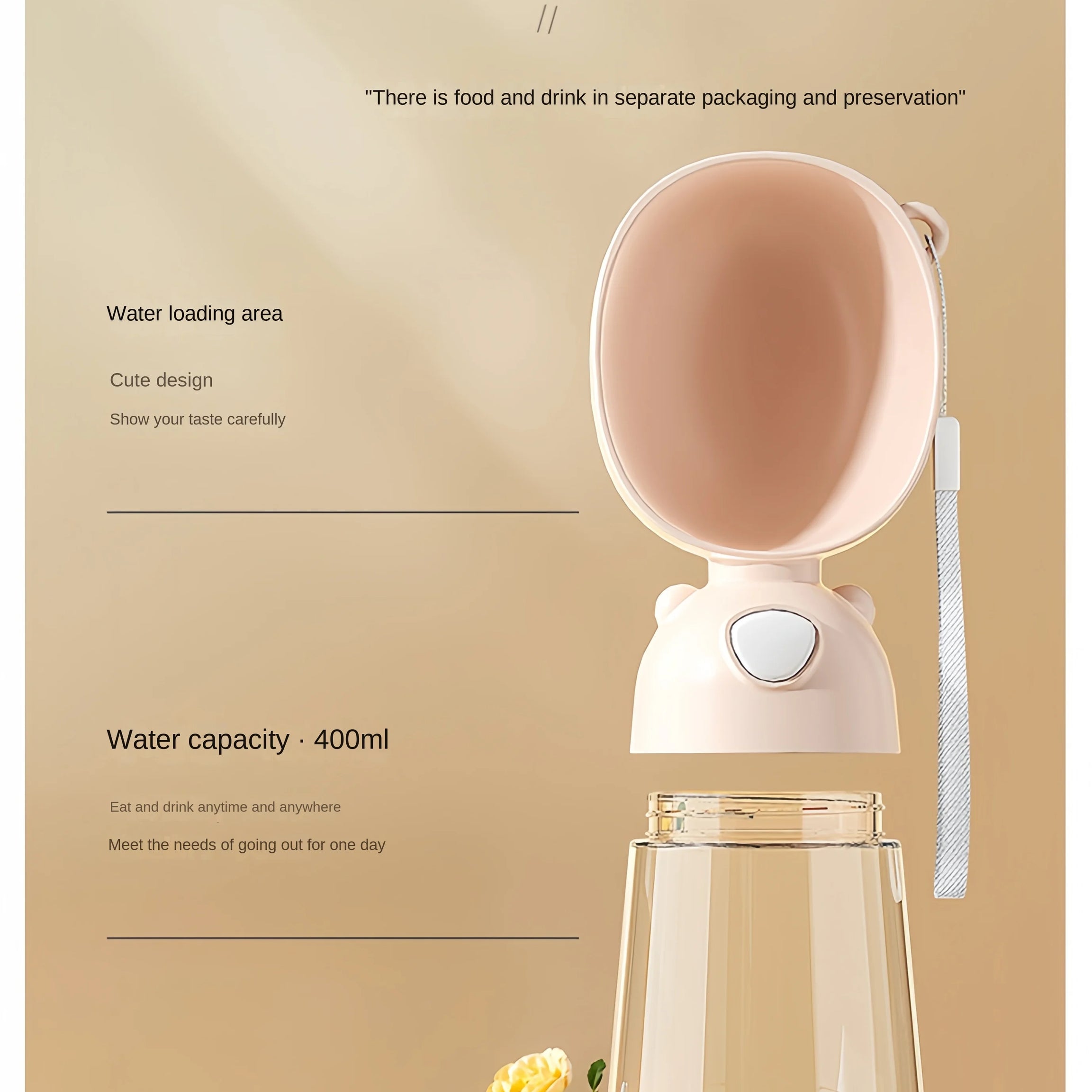 Automatic Pet Feeder with Water Dispenser