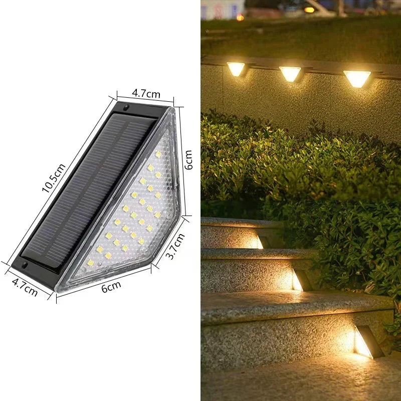 Compact size and outdoor steps