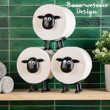 CritterRoll Toilet Paper Holder – Cute Animal Bathroom Decor