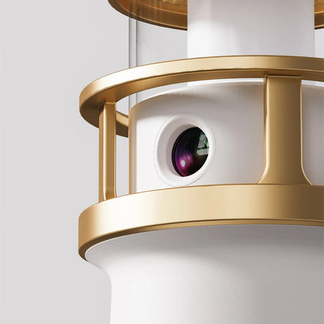 Moon & Lighthouse Projection Lamp – USB Rechargeable Night Light with Remote & Motion Sensor