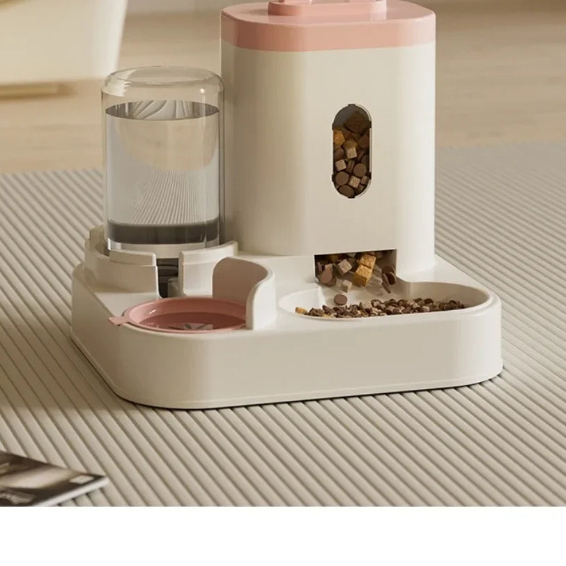 Automatic Pet Feeder with Water Dispenser
