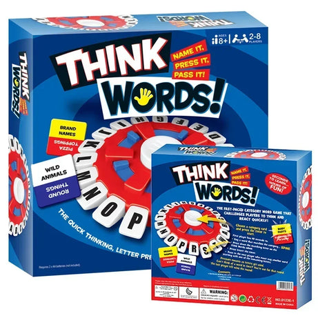 Table Word Game with Timer & Category Cards