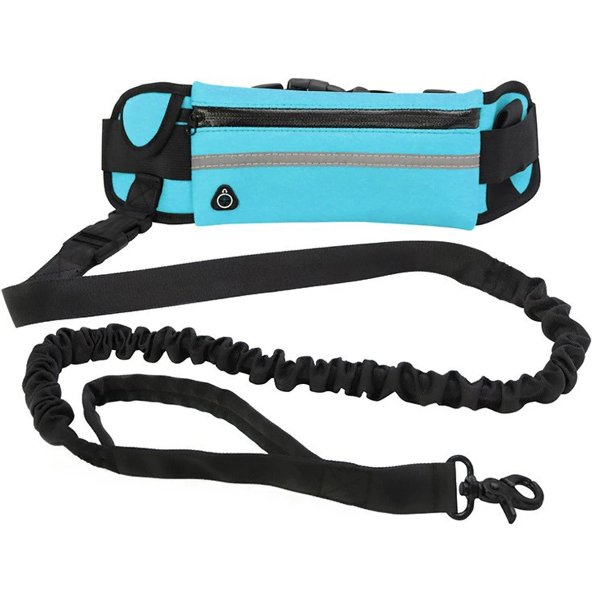 Hands-Free Dog Running Leash with adjustable Bag