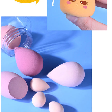 Makeup Sponge Set – 7 pcs Beauty Blending Puffs