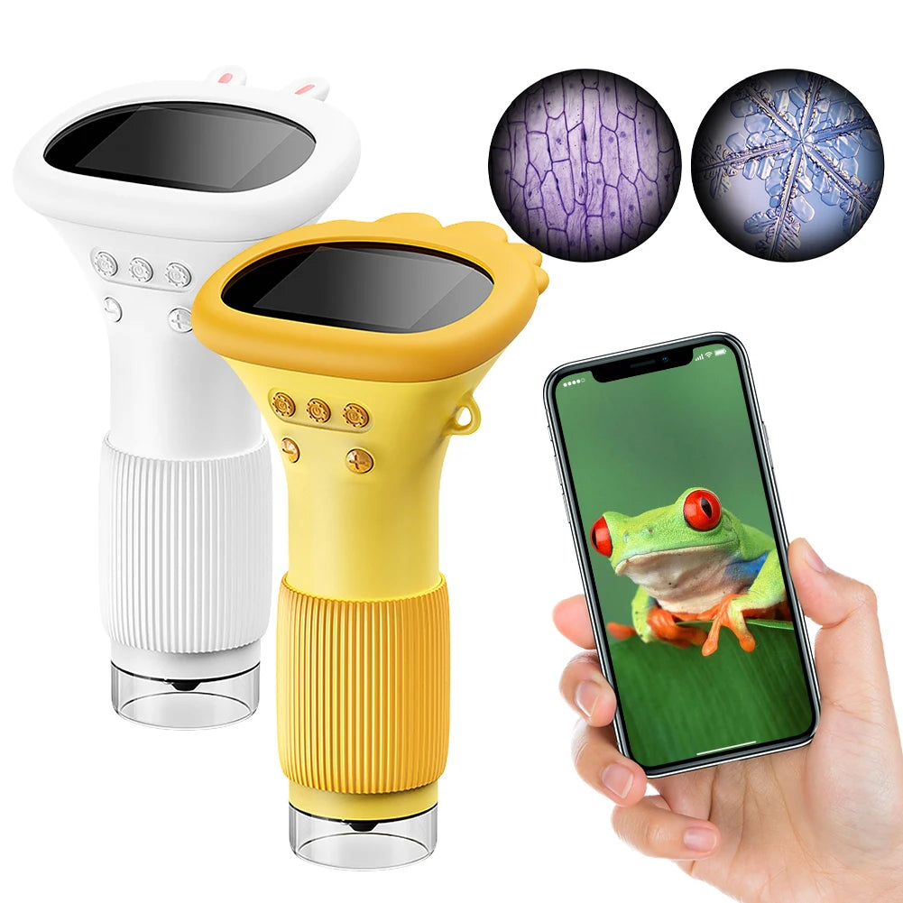 Handheld Digital Microscope with 1000X Zoom & IPS Display