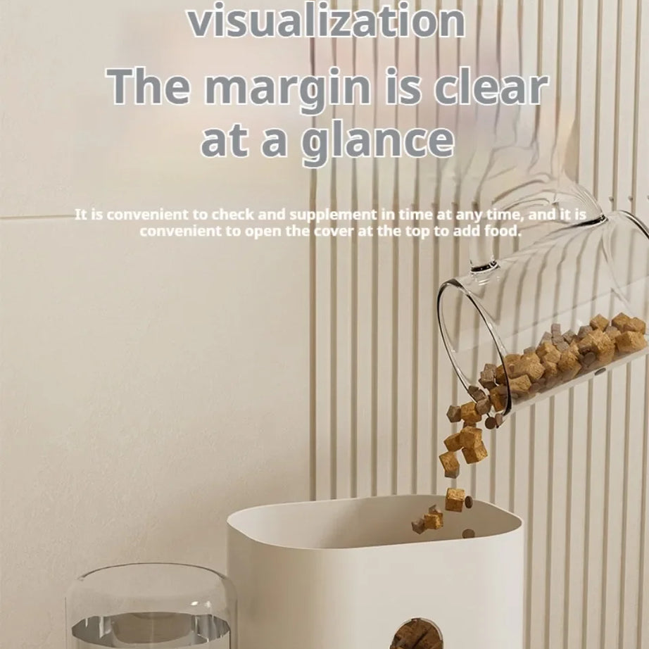 Automatic Pet Feeder with Water Dispenser