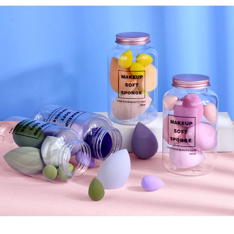 Makeup Sponge Set – 7 pcs Beauty Blending Puffs