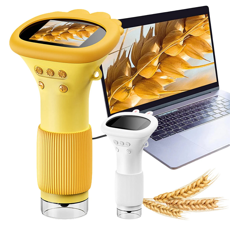 Handheld Digital Microscope with 1000X Zoom & IPS Display