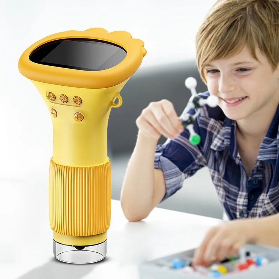 Handheld Digital Microscope with 1000X Zoom & IPS Display