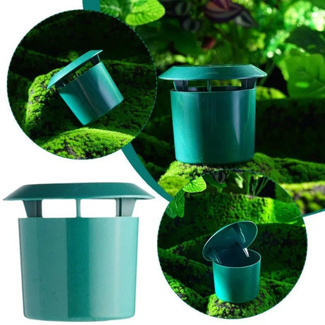 EcoTrap Snail & Slug Catcher – Reusable Garden Pest Bait Station