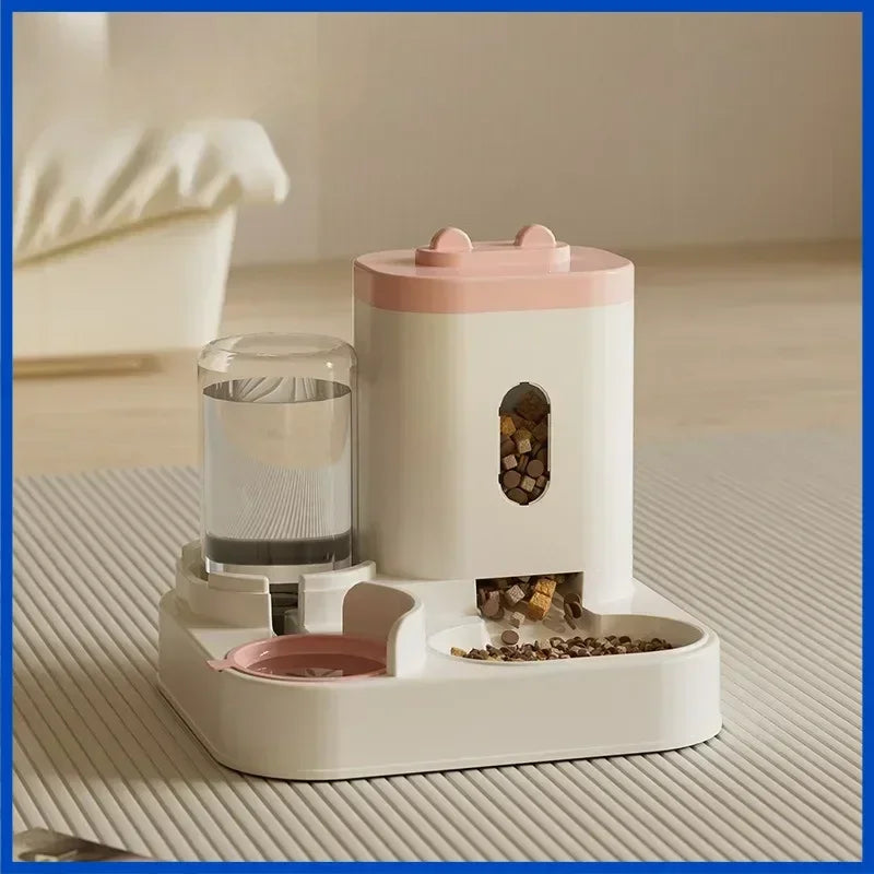 Automatic Pet Feeder with Water Dispenser