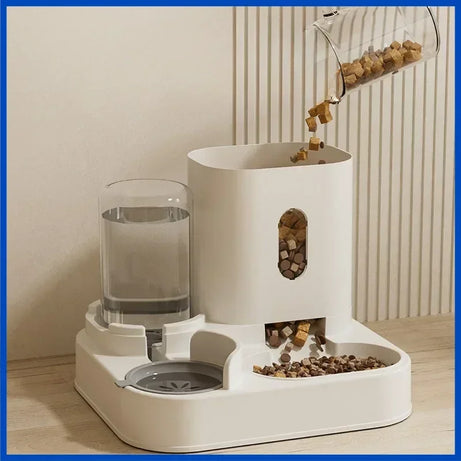 Automatic Pet Feeder with Water Dispenser