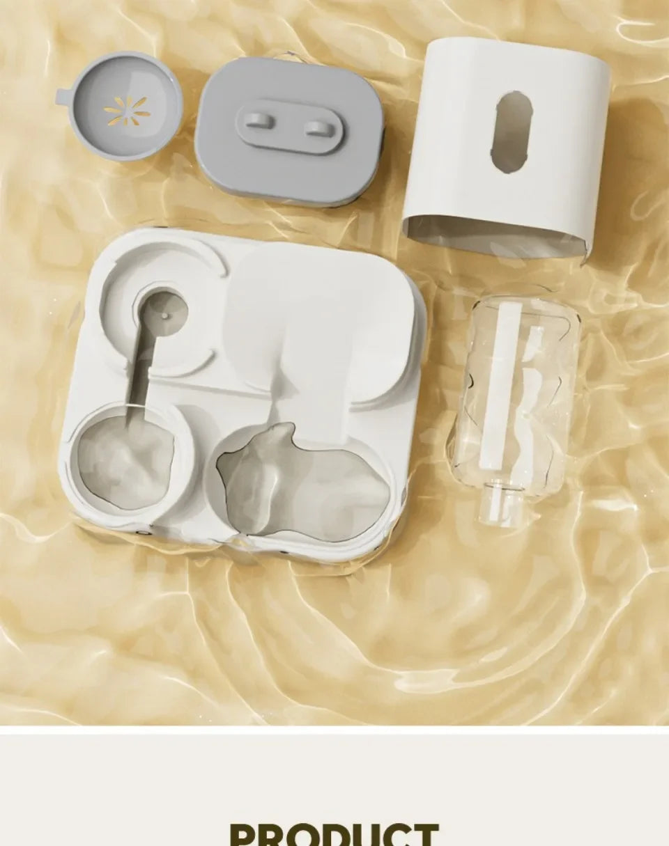 Exploded parts — removable pieces for easy washing