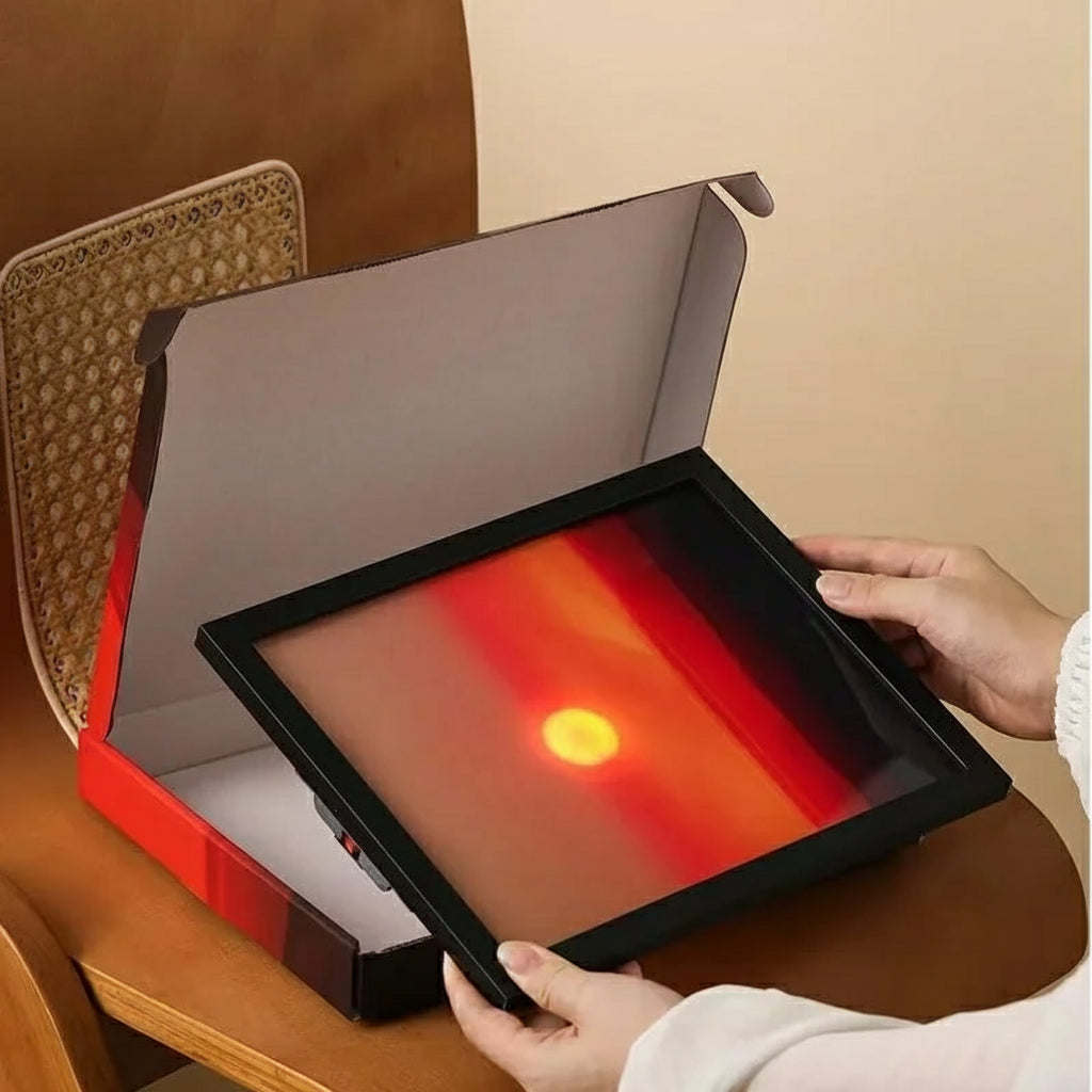 Moving Sunrise Wall Lamp – Kinetic Horizon Light with Adjustable Sunrise & Sunset Glow