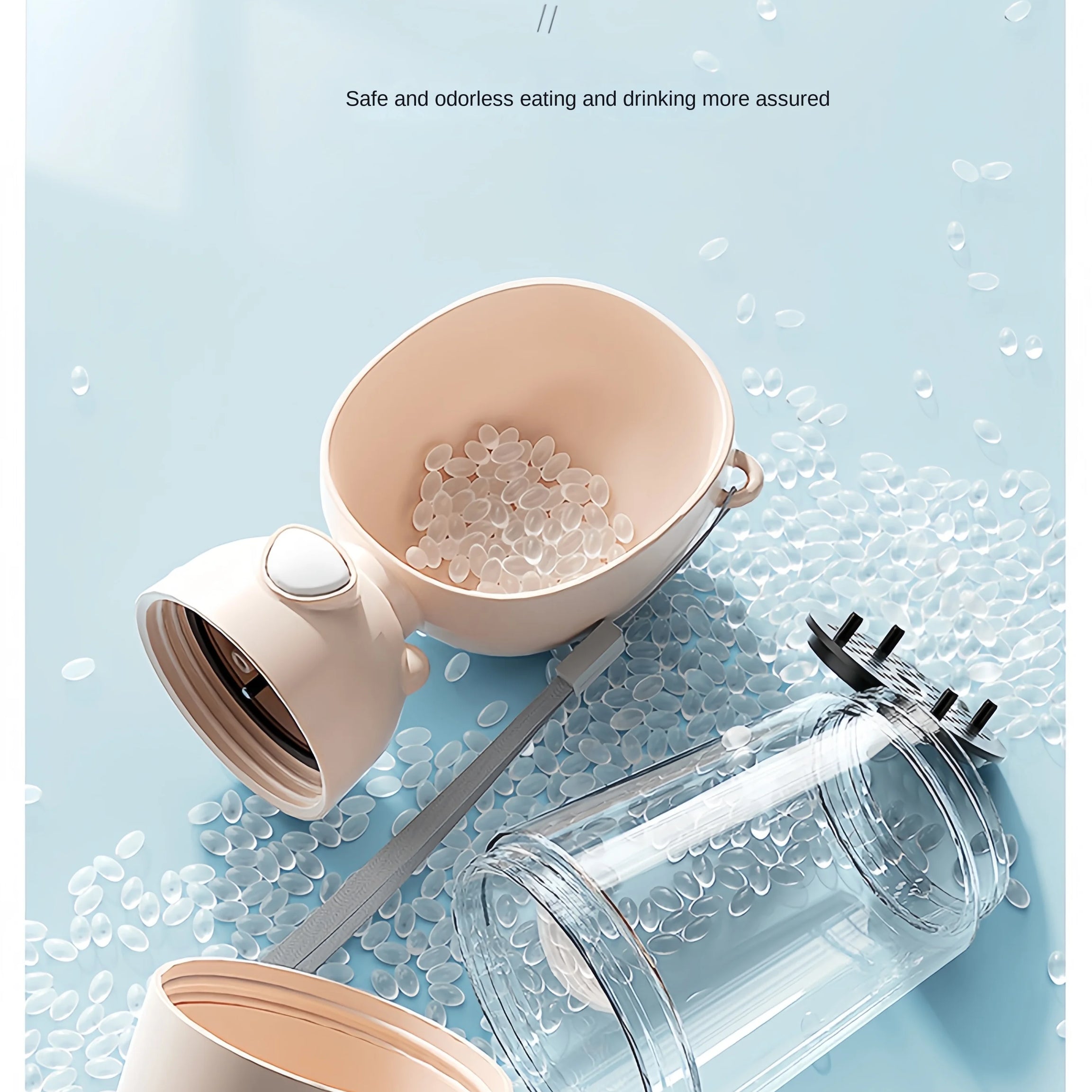 Automatic Pet Feeder with Water Dispenser