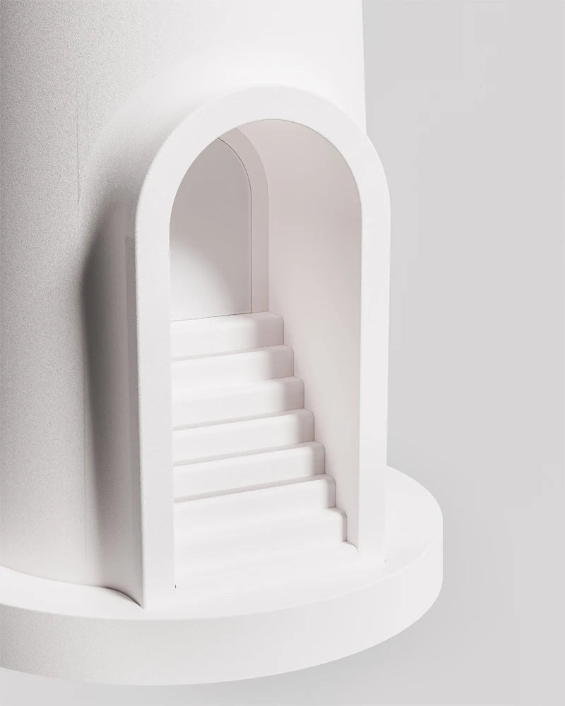 Moon & Lighthouse Projection Lamp – USB Rechargeable Night Light with Remote & Motion Sensor