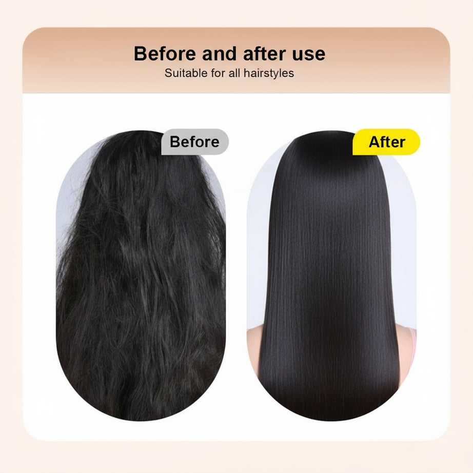 🔥 Black Friday Deal! Mini Wireless Hair Straightener – Smooth, Frizz-Free Hair Anywhere 💕