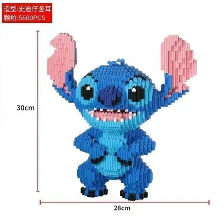 Stitch Micro Building Block Toy – 30 cm Collectible Set