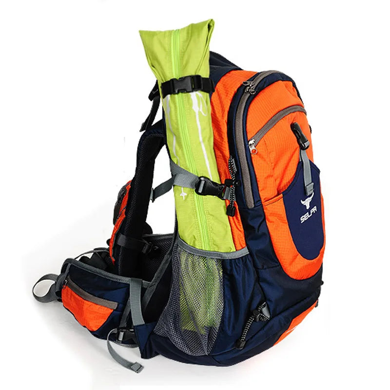 Compact carry bag for trekking poles