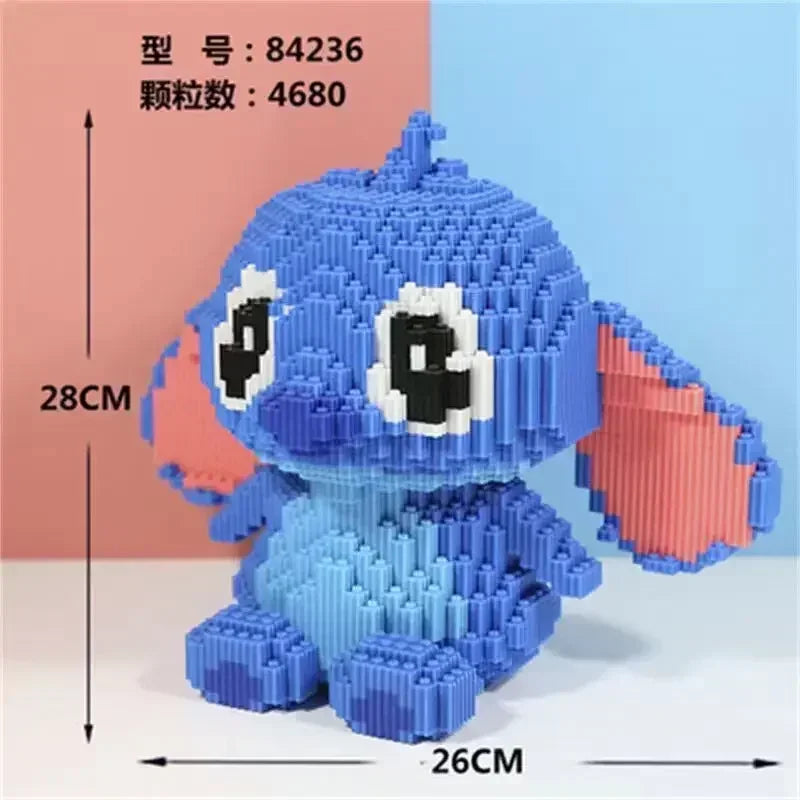 Stitch Micro Building Block Toy – 30 cm Collectible Set