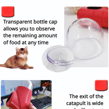 Dog Food Launcher – Interactive Snack Feeder & Training Toy for Pets