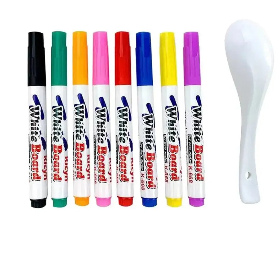 Colorful Water Floating Marker Pens