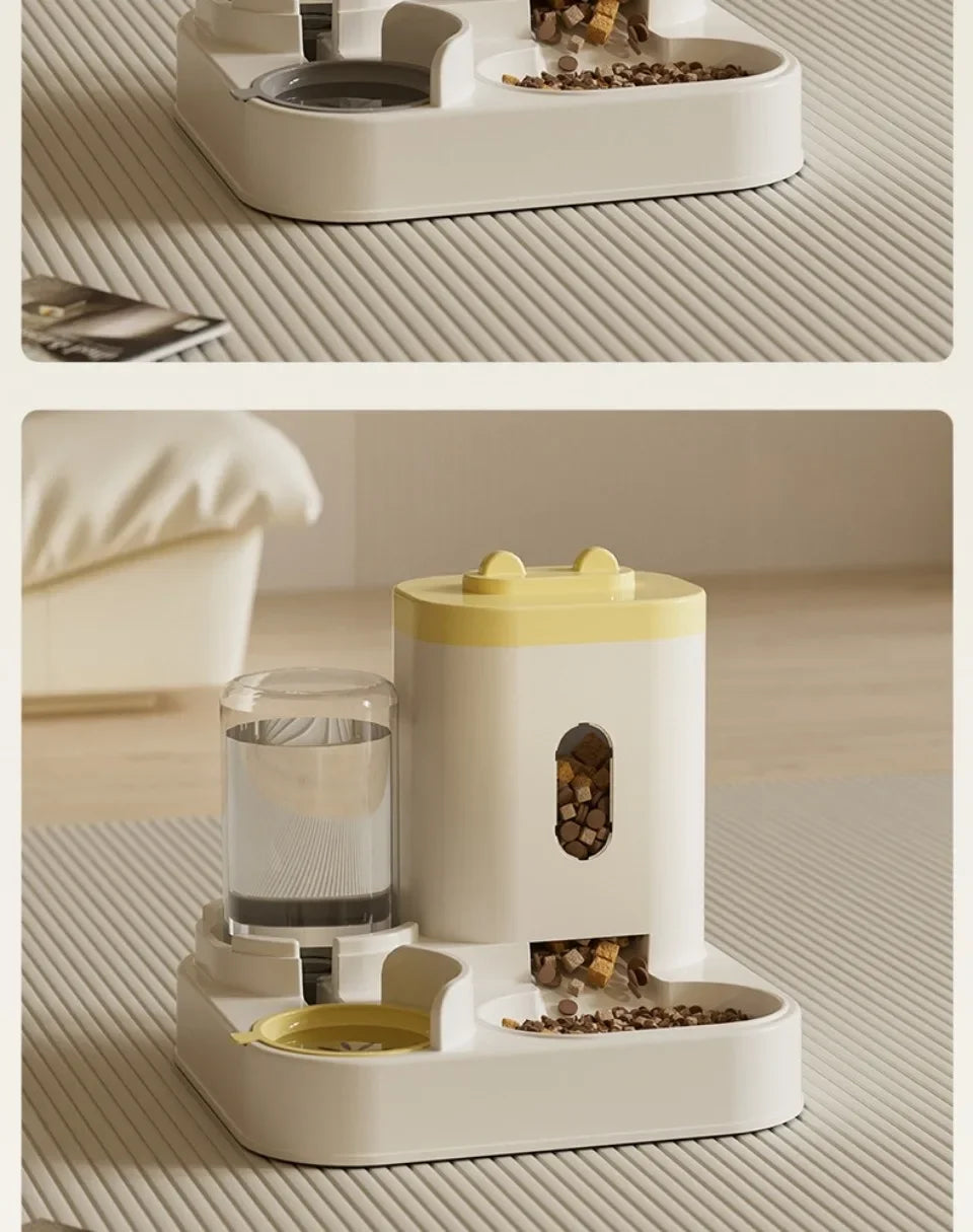 Automatic Pet Feeder with Water Dispenser