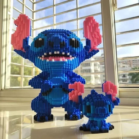 Stitch Micro Building Block Toy – 30 cm Collectible Set