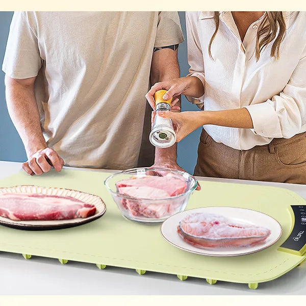 Foodie™ Portable Electric Food Warming Tray – Smart Foldable Heating Plate with Adjustable 8-Level Temperature Control