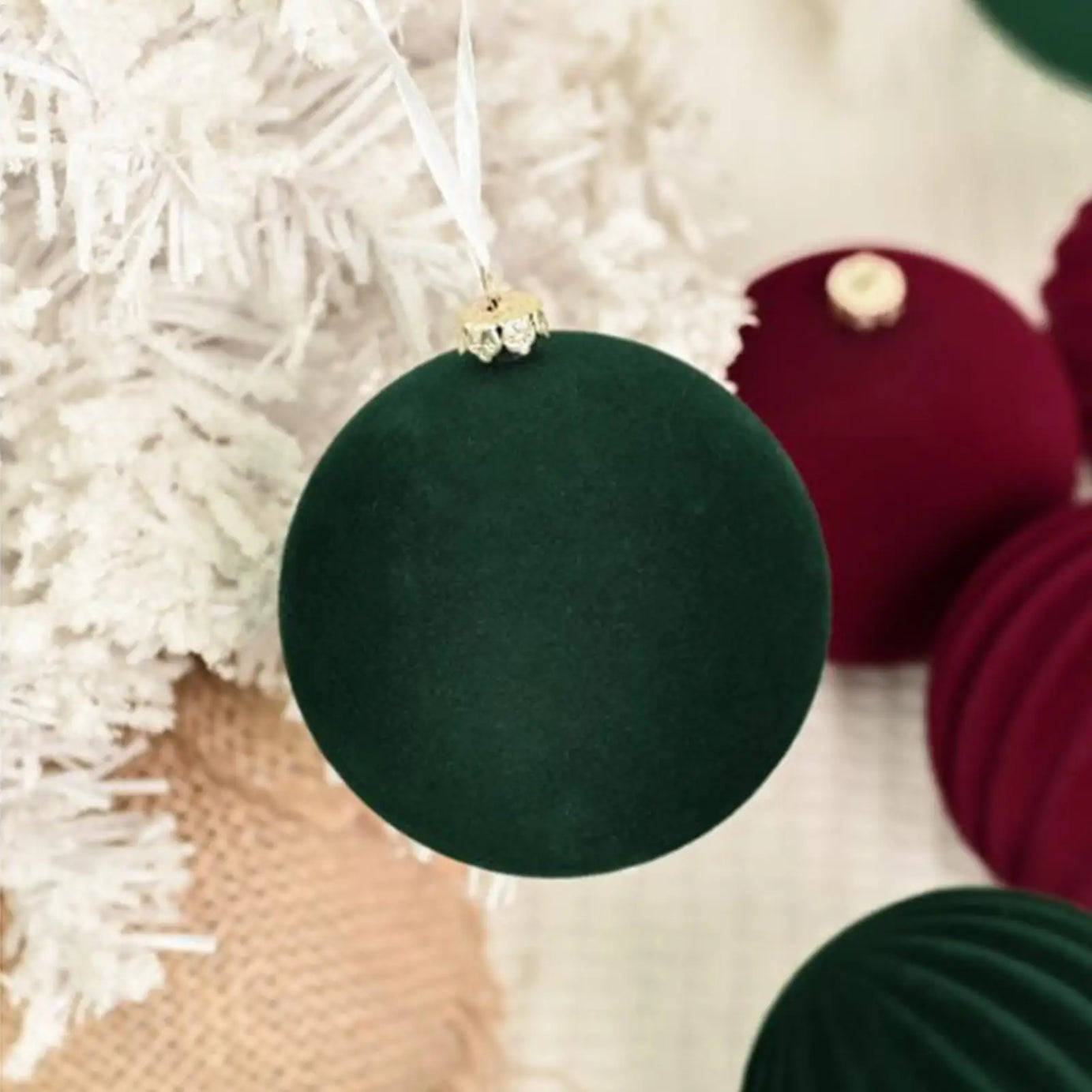 12-Piece Christmas Ball Ornament Set