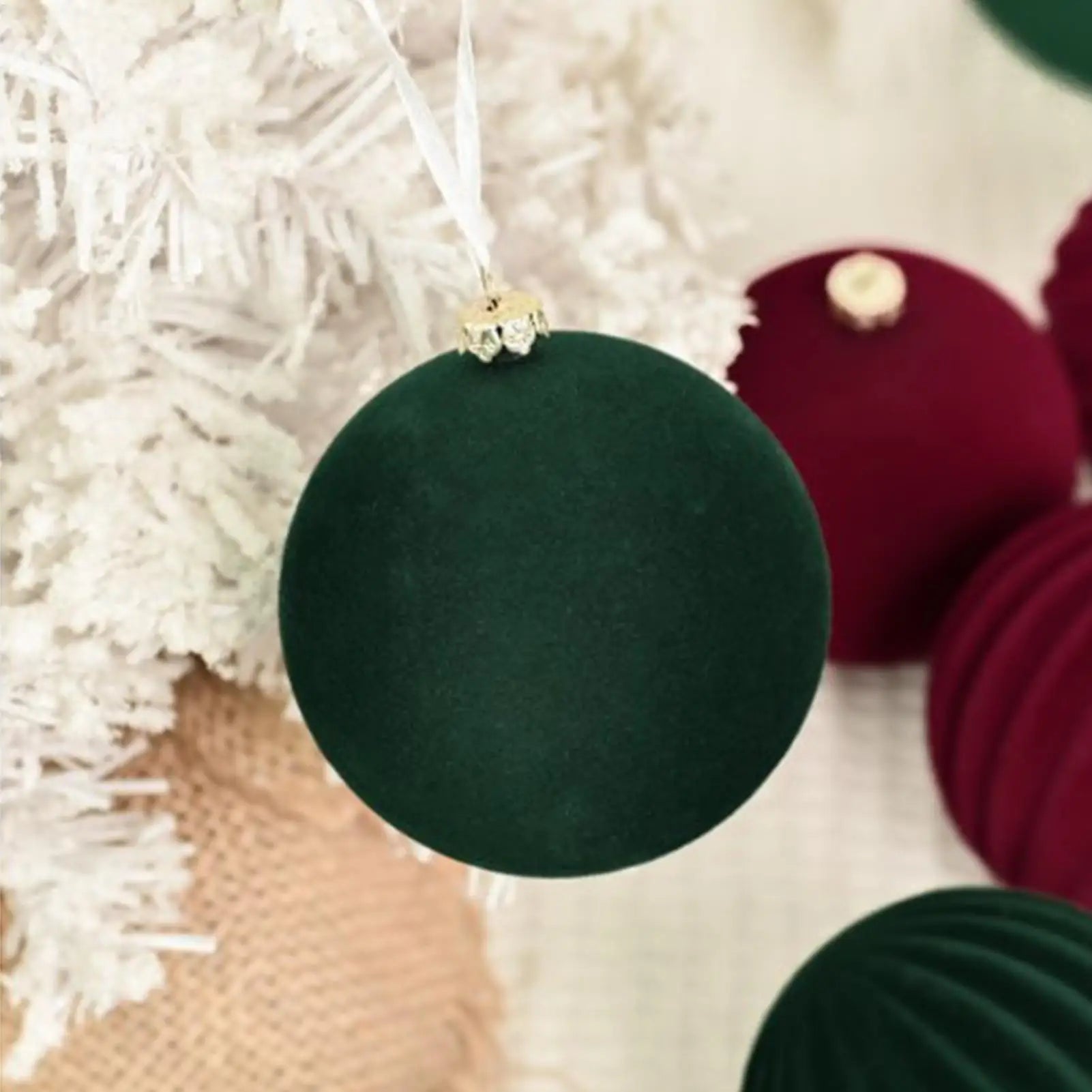 12-Piece Christmas Ball Ornament Set