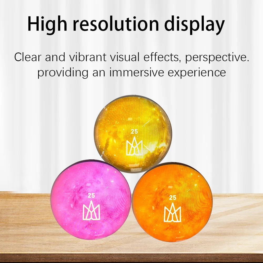 Enchanting 3D Crystal Ball Video Display Gift Edition