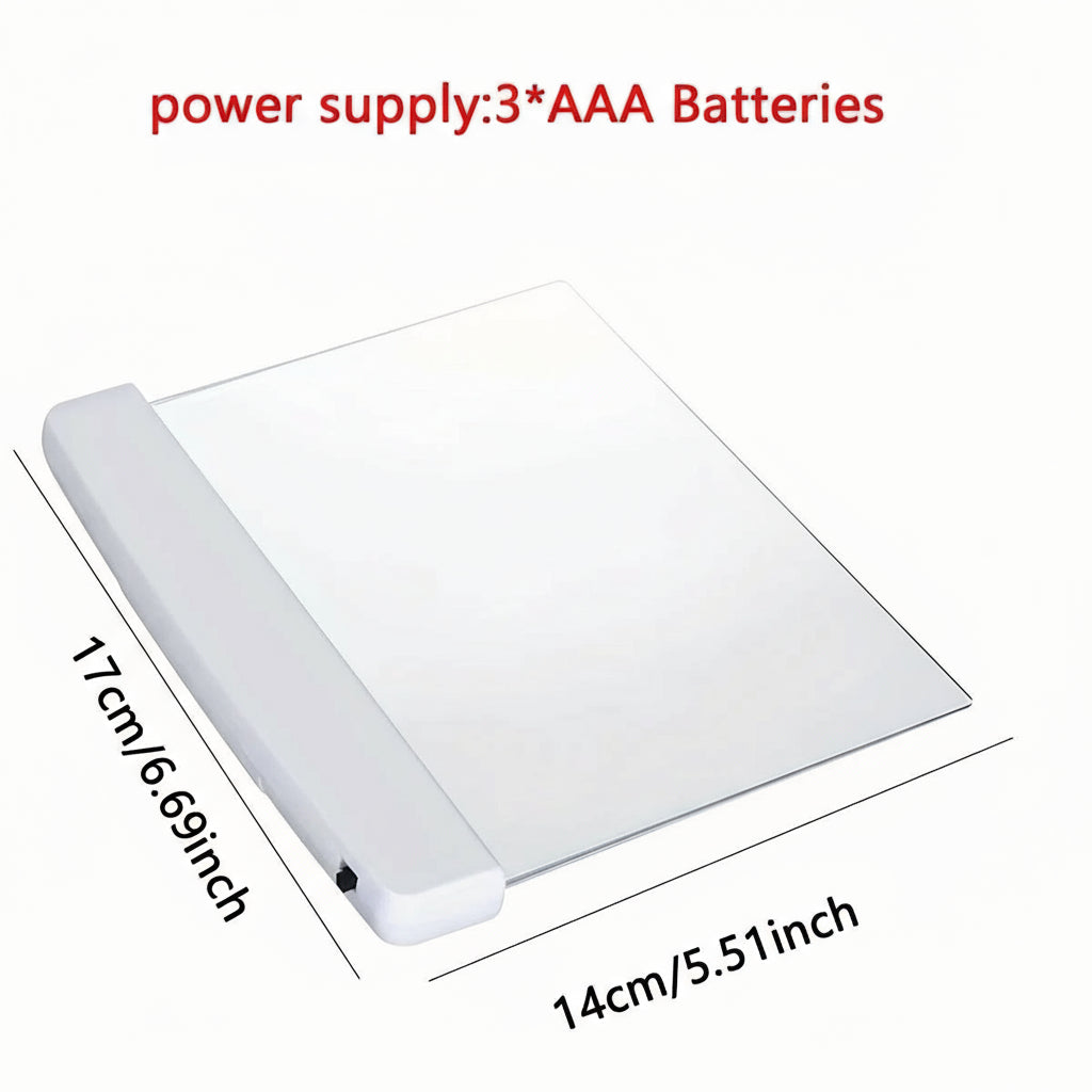 LED Book Light – Flat Plate Bookmark
