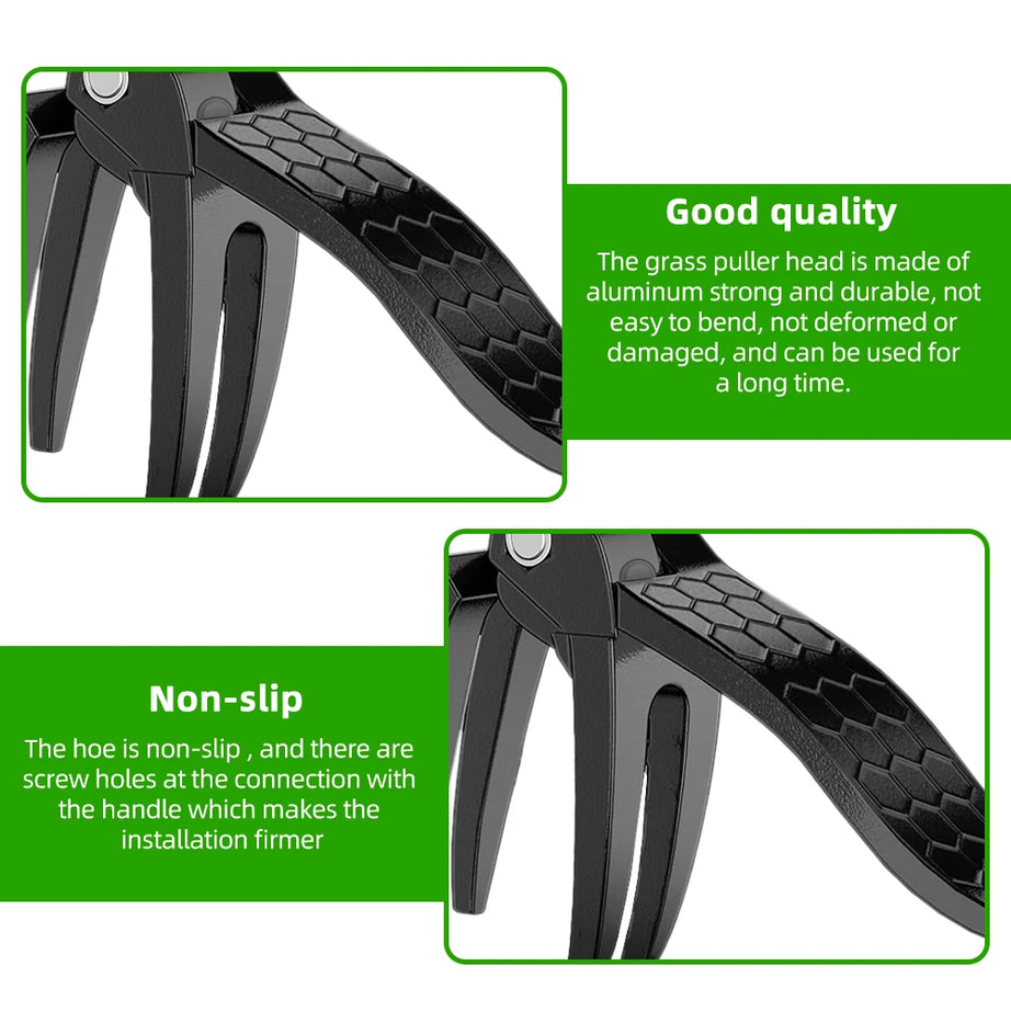 RootMaster Weed Puller – Aluminum Alloy Claw Tool with Foot Pedal