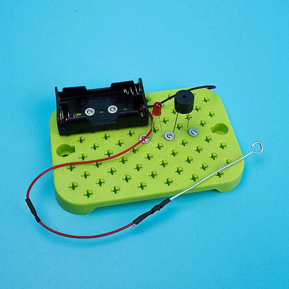 Hands-on circuit building — child-friendly layout